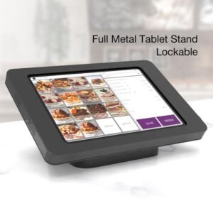 Full Metal Tablet Stand for iPad Air Pro Counter Stand With 2 Locks